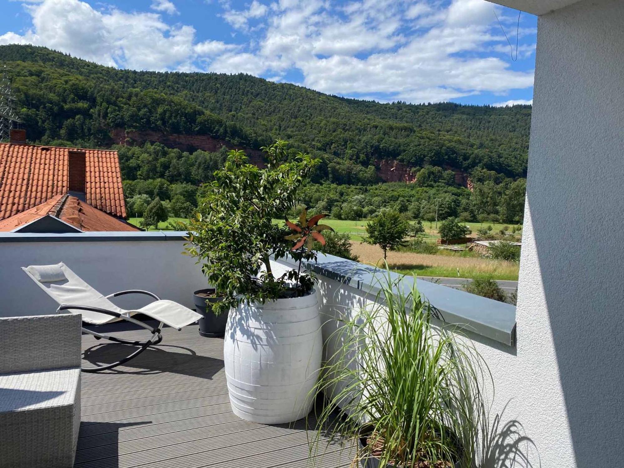 Ferienwohnung Weingut Sturm Buergstadt Exterior foto